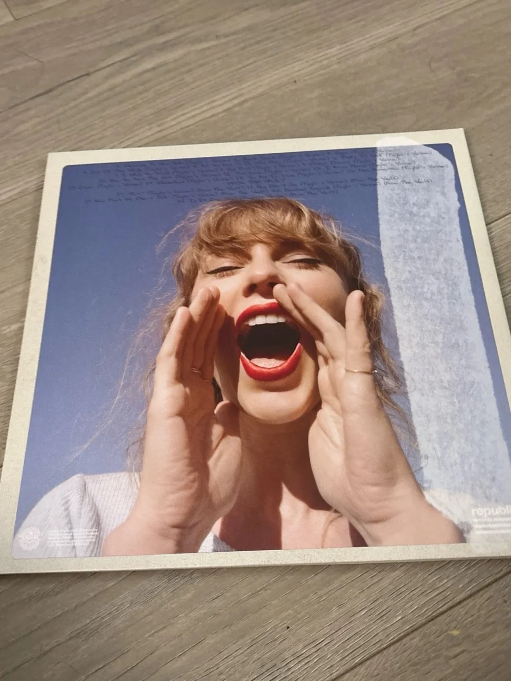 1989 Taylor Swift TV Vinyl